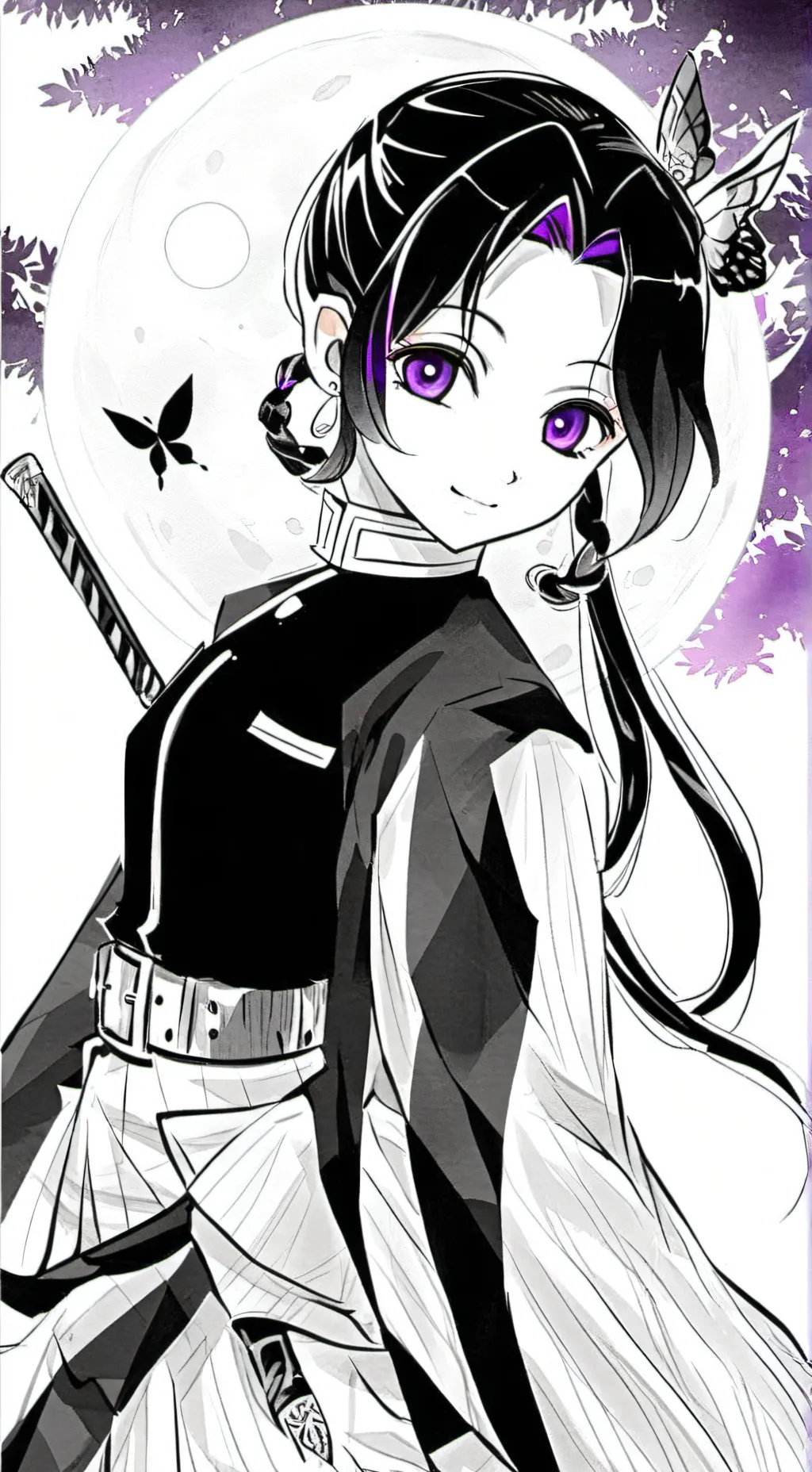 ai character: shinobu background
