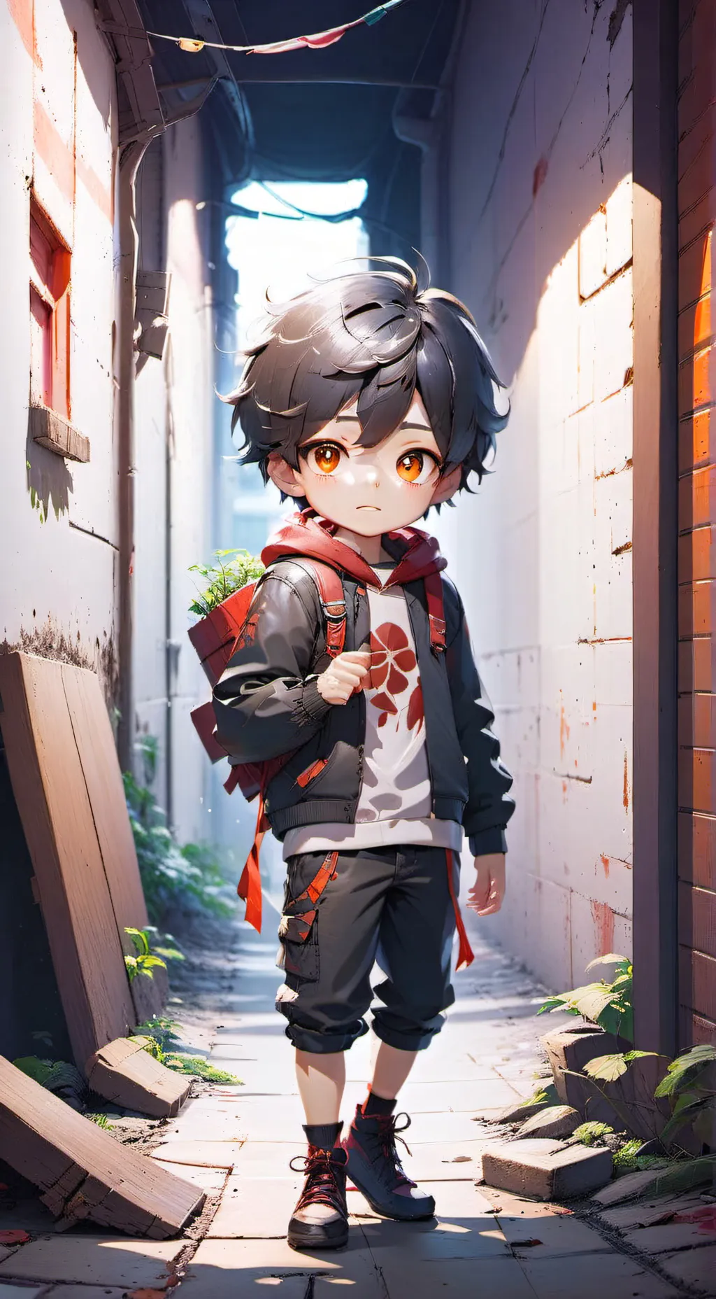 ai character: Andrew background