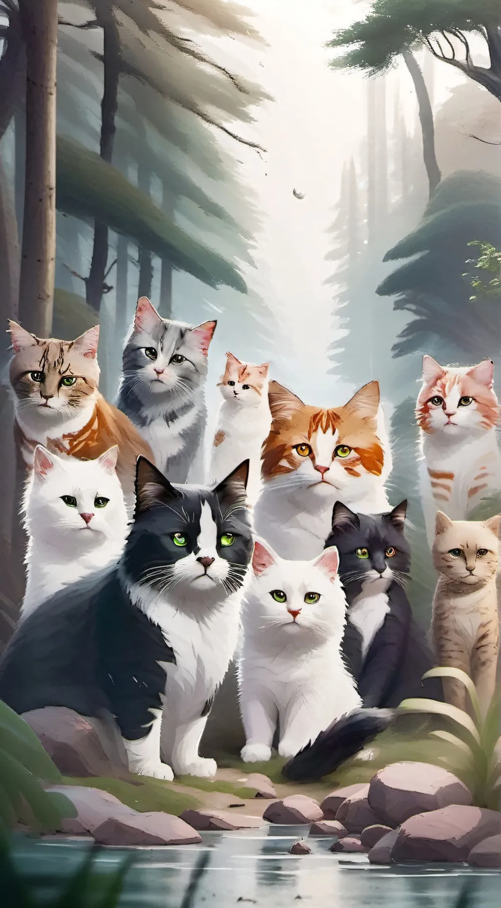 ai character: MossClan background
