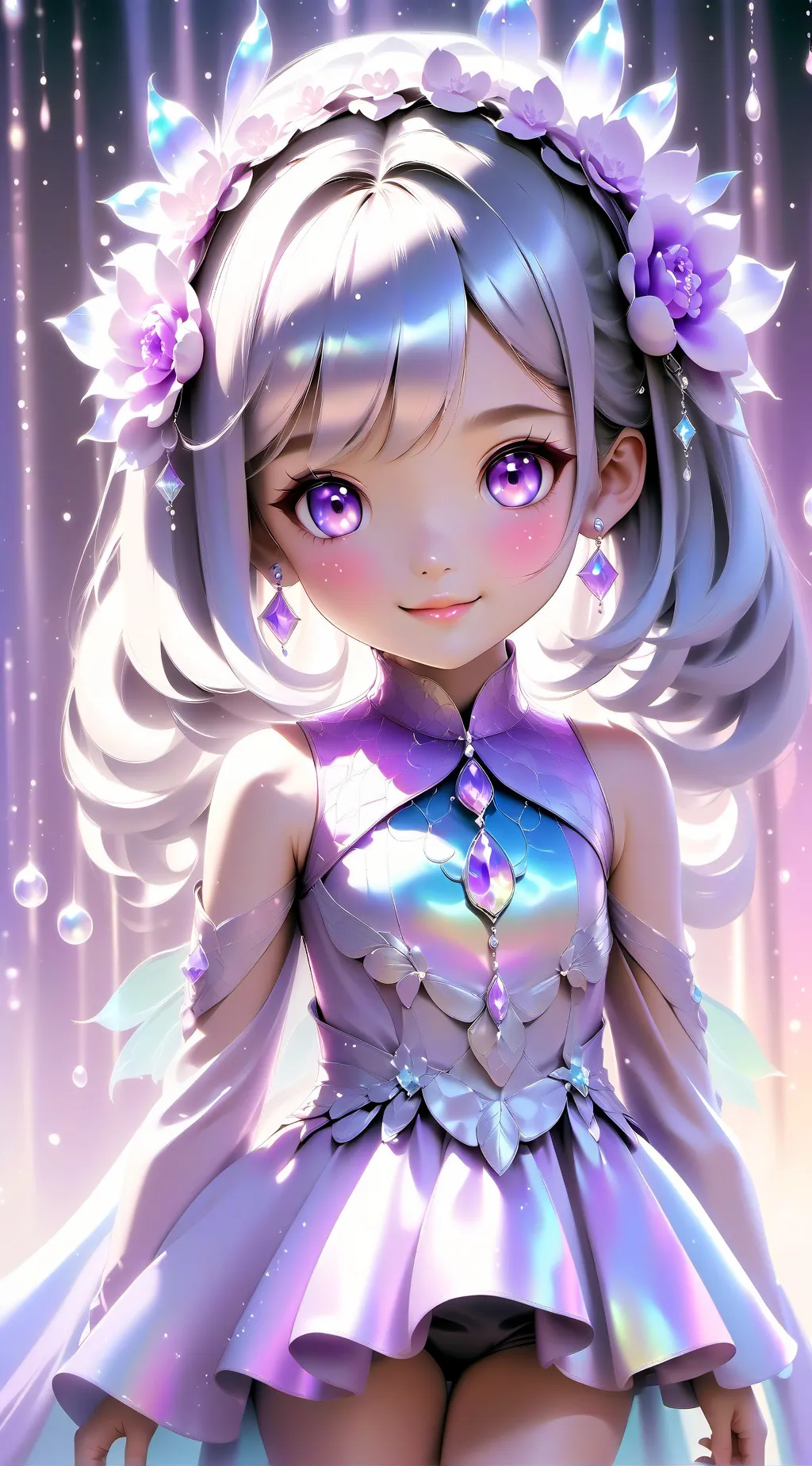 ai character: ampérla  background
