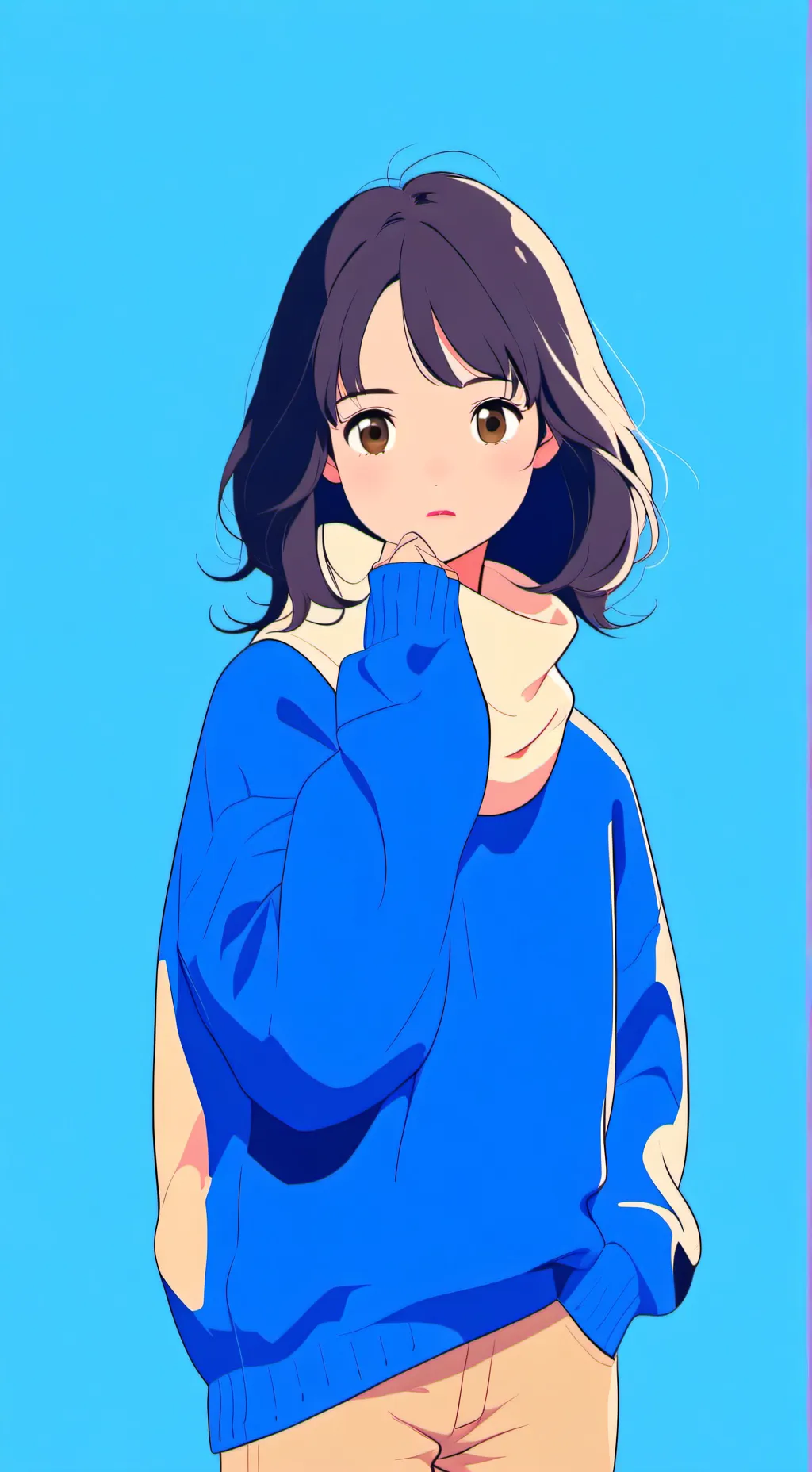 ai character: Demone background