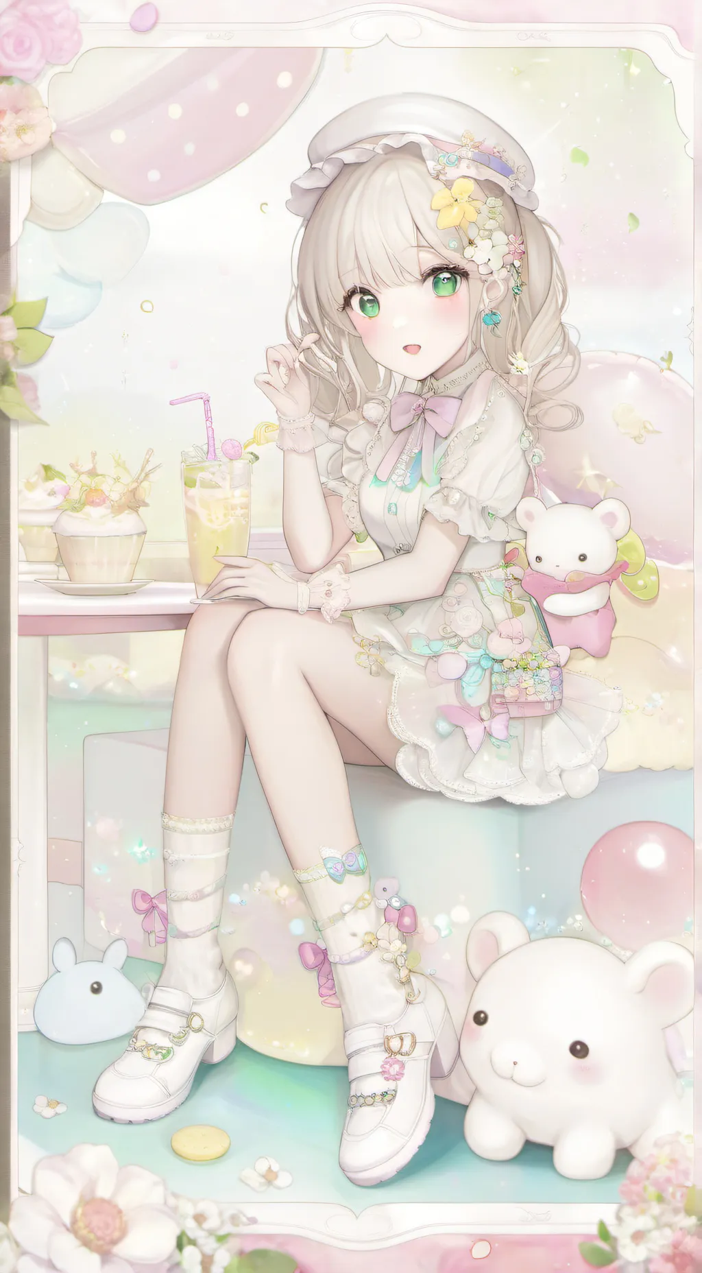 ai character: MRS SMITH!! background