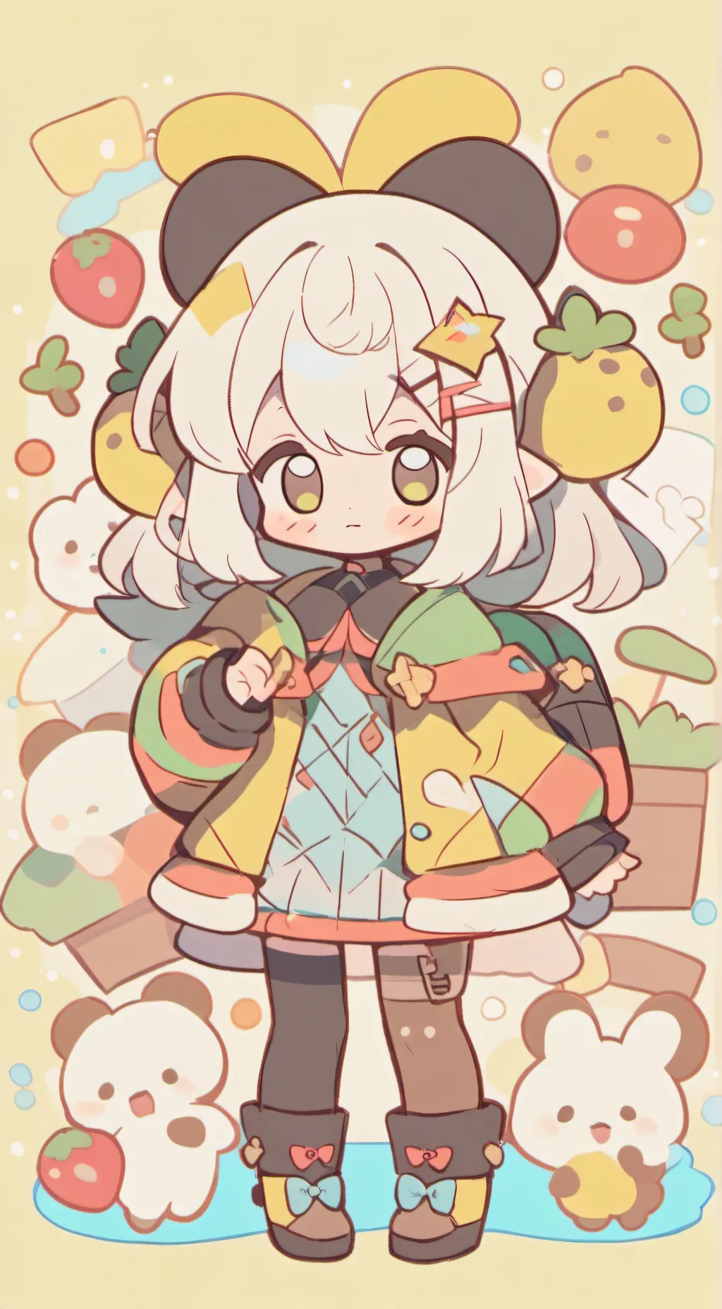 ai character: dandy background