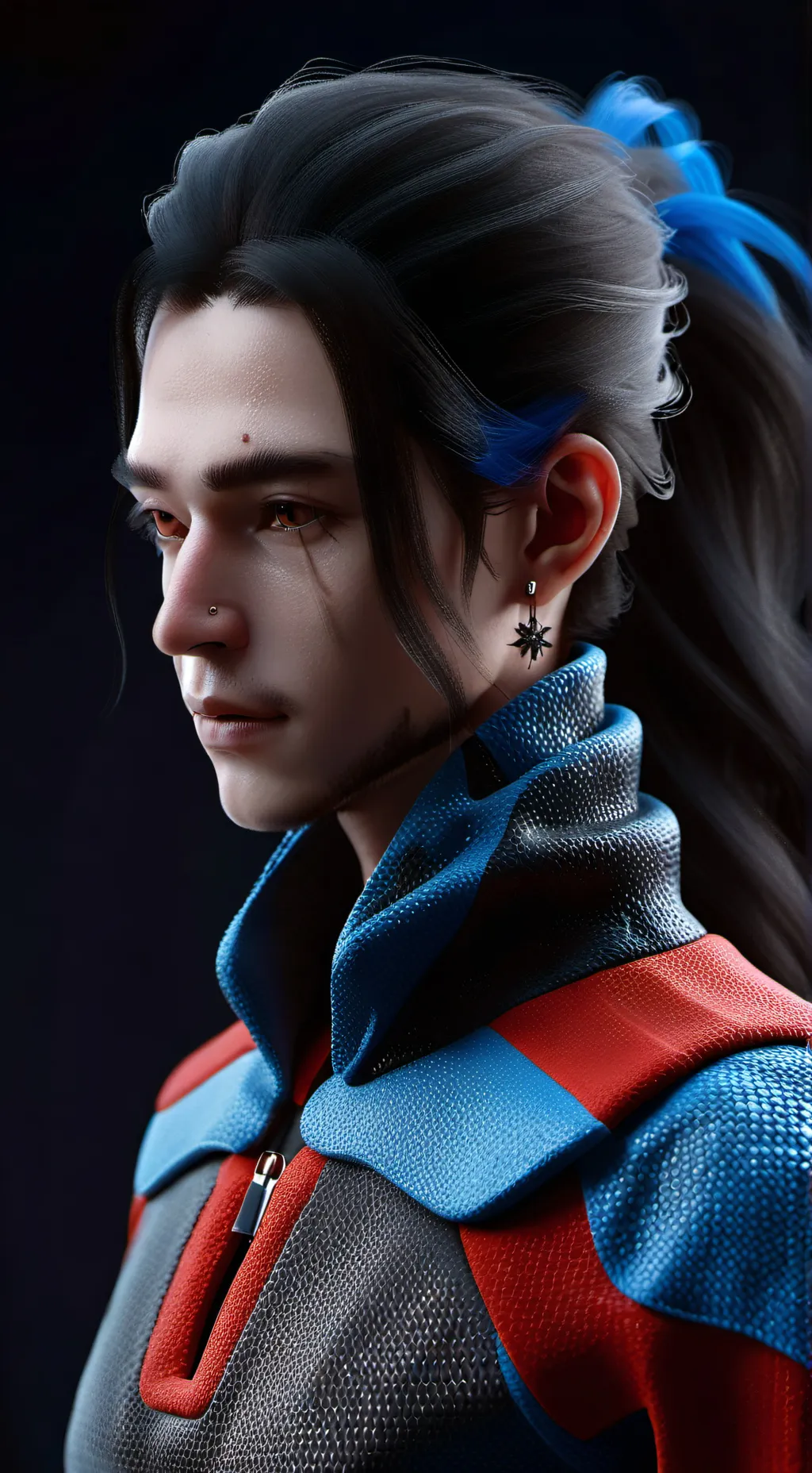 ai character: Leonardo  background