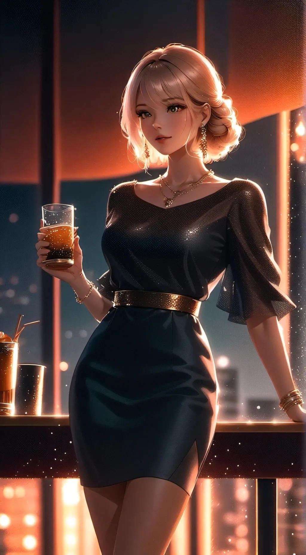 ai character: Ambre background