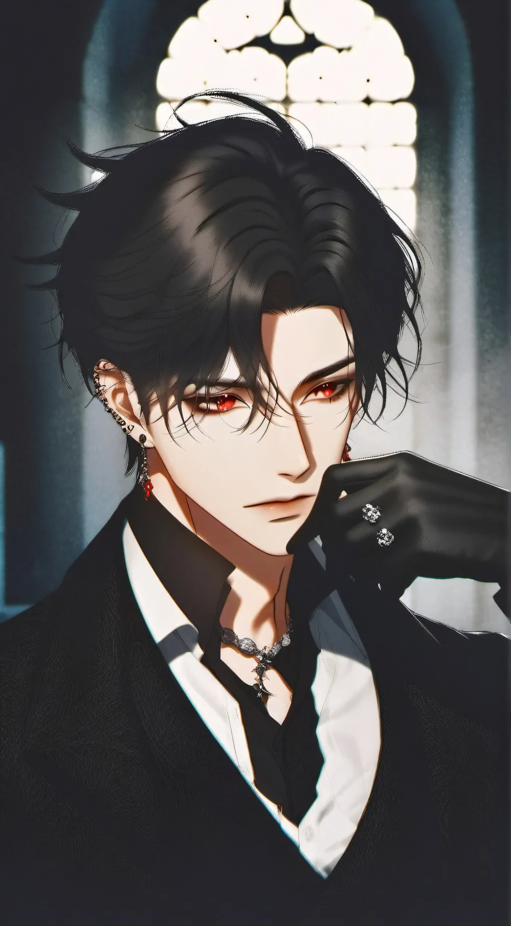 ai character: idiotic talkie  background