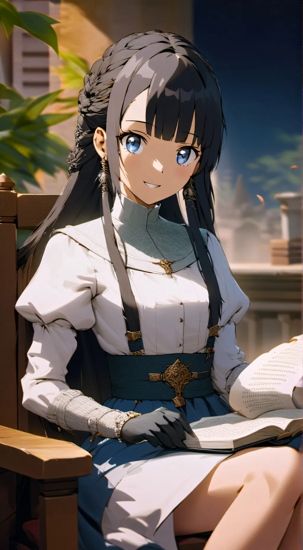 ai character: Hestia background