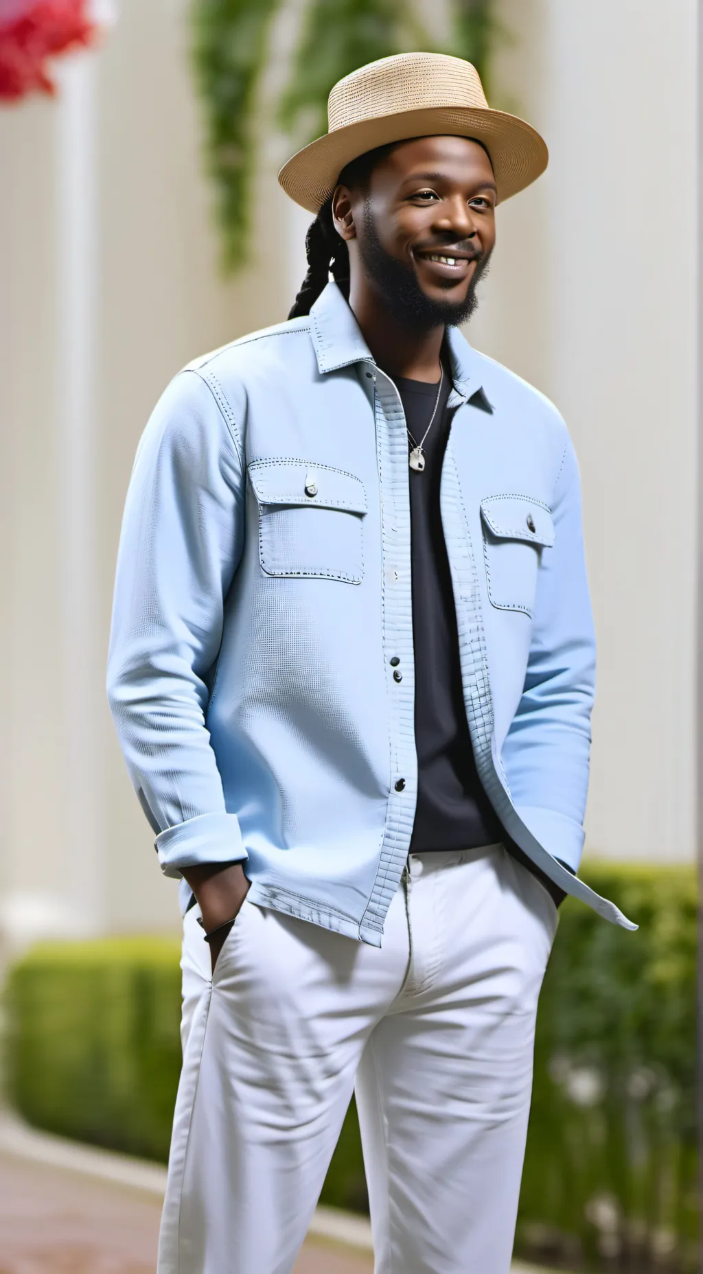 ai character: Kendrick Lamar background