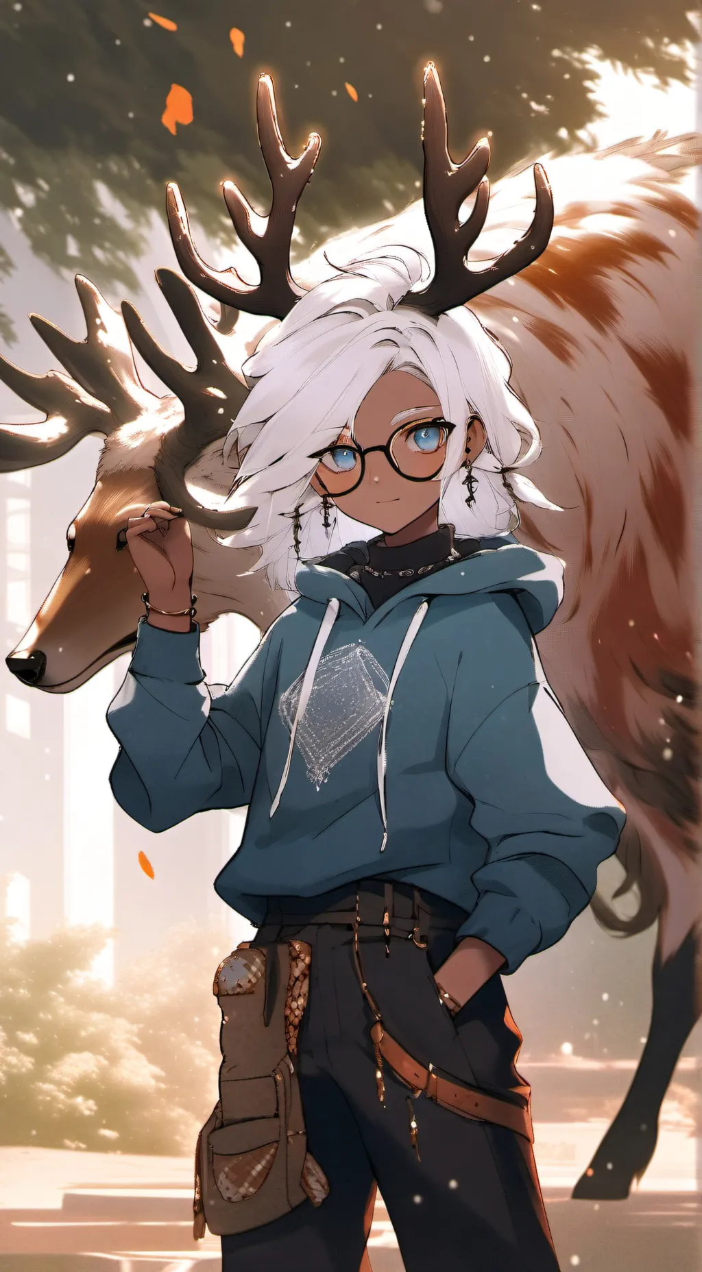 ai character: Ruka background
