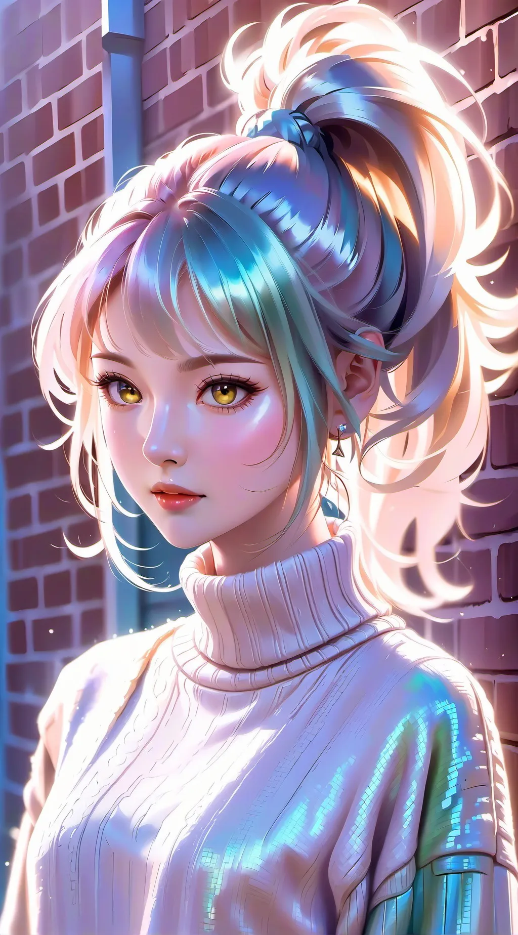 ai character: Mha poop background