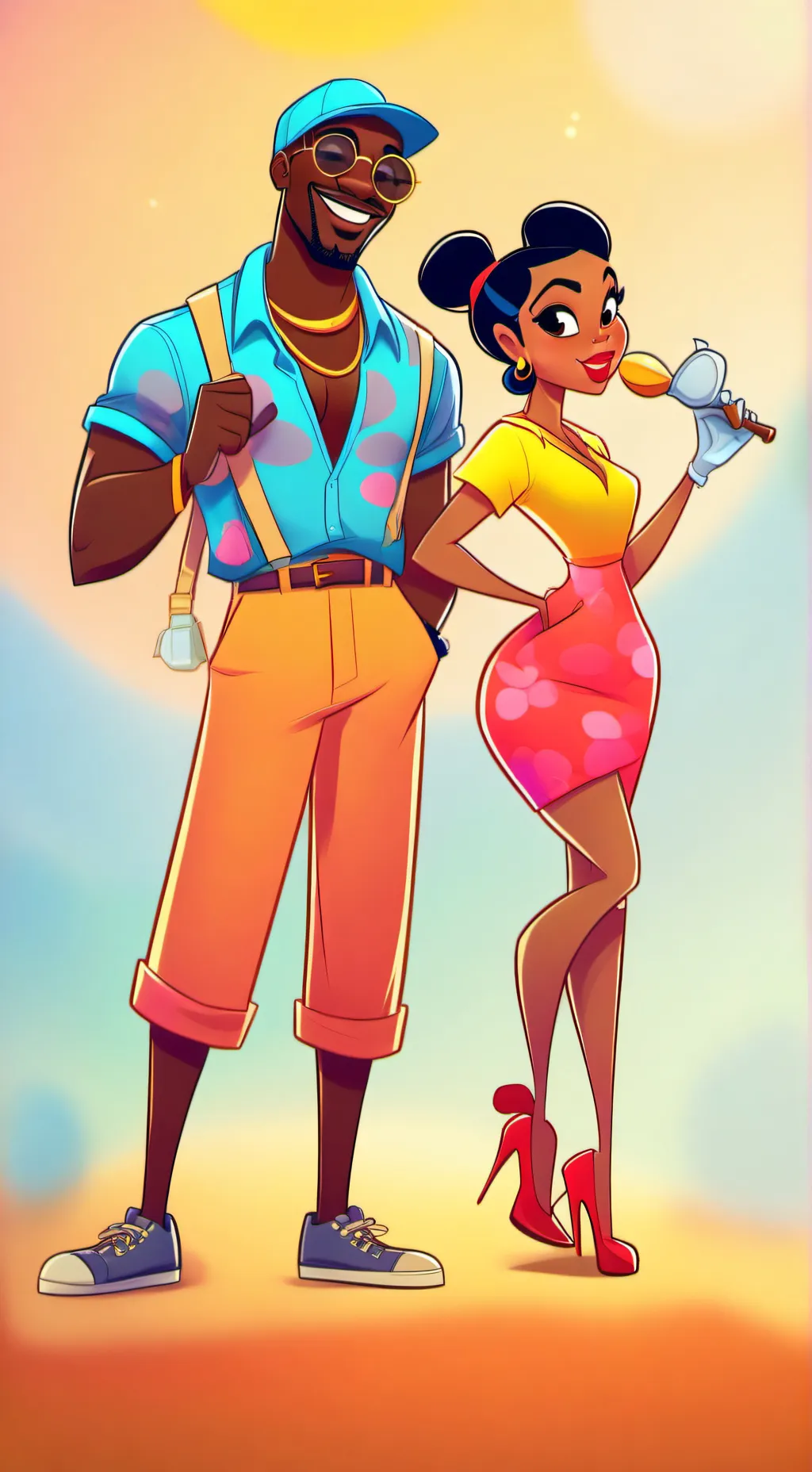 ai character: ava background