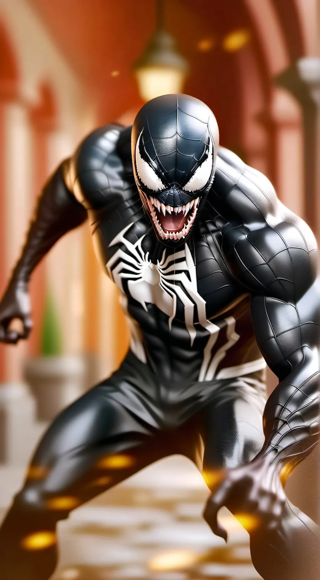 ai character: venom background