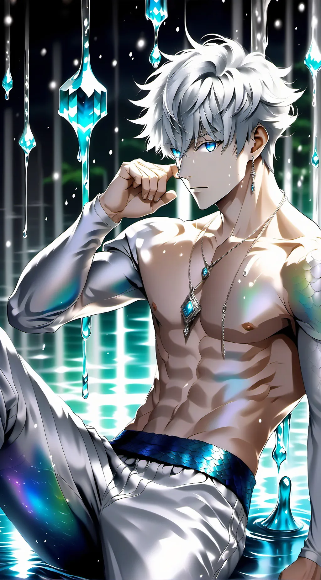 ai character: zenthツ background