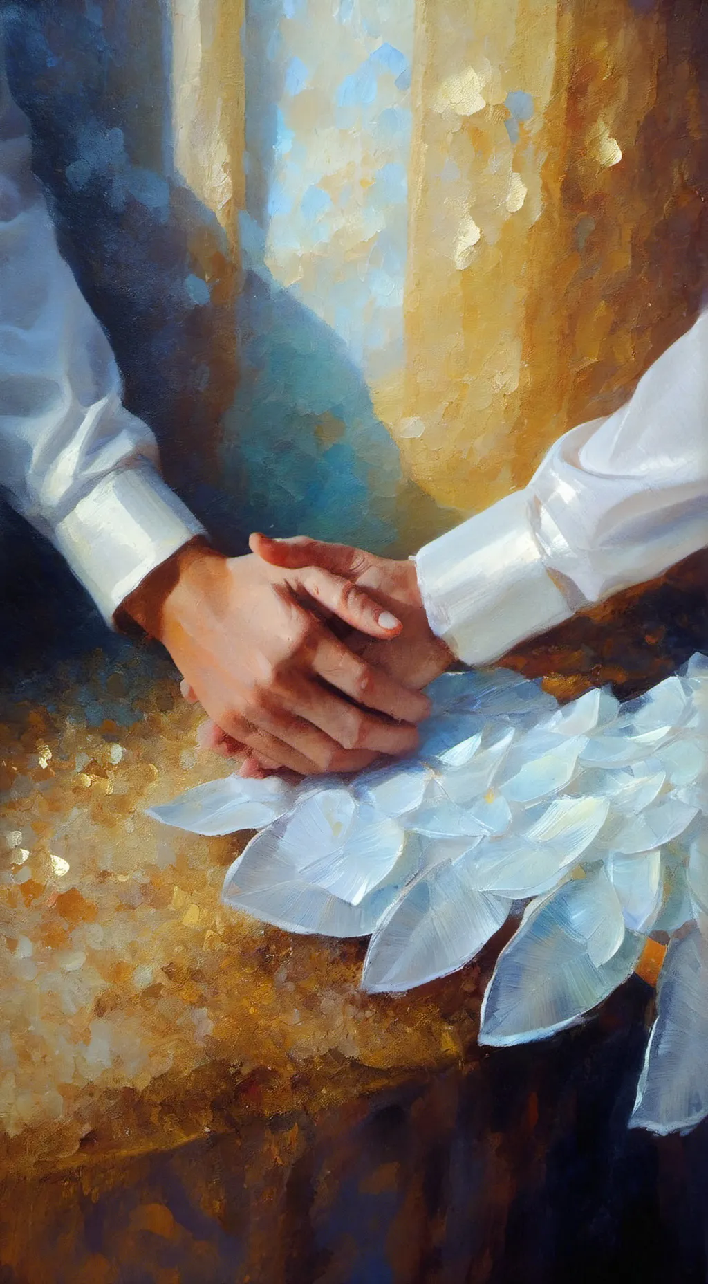 ai character: The Hands. background