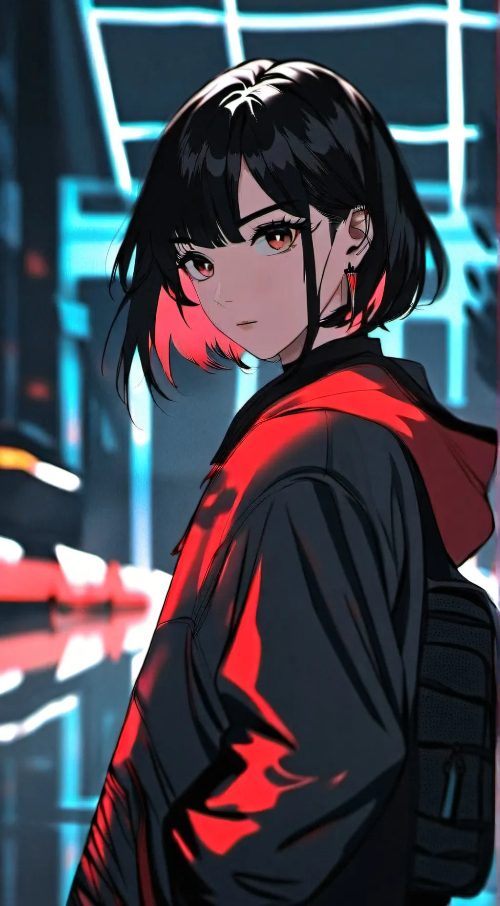 ai character: Aoi background