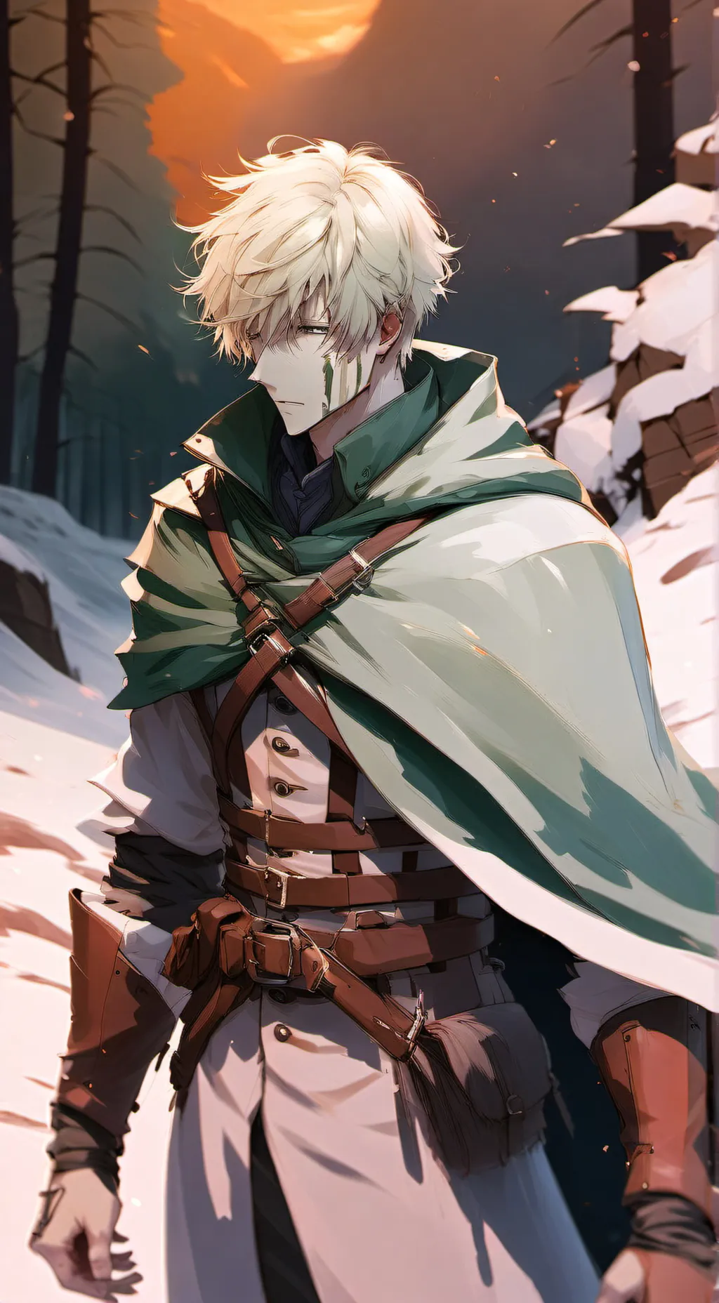 ai character: Lost in Space background