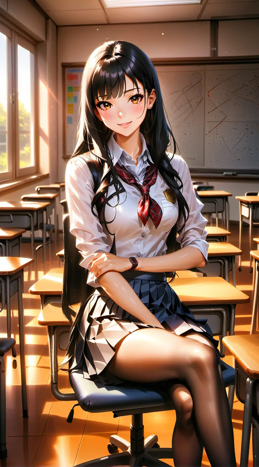 ai character: Evy background