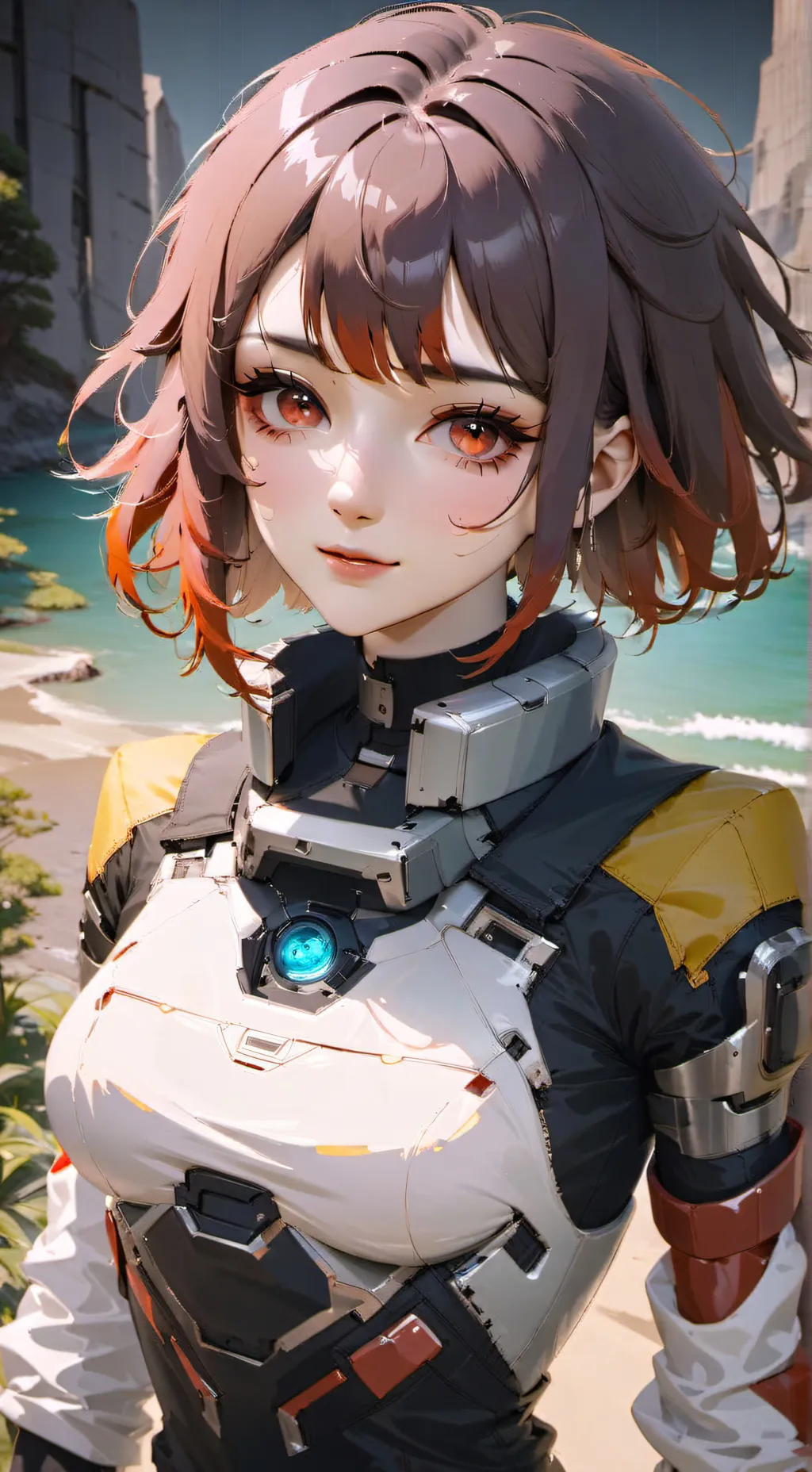 ai character: navia  background