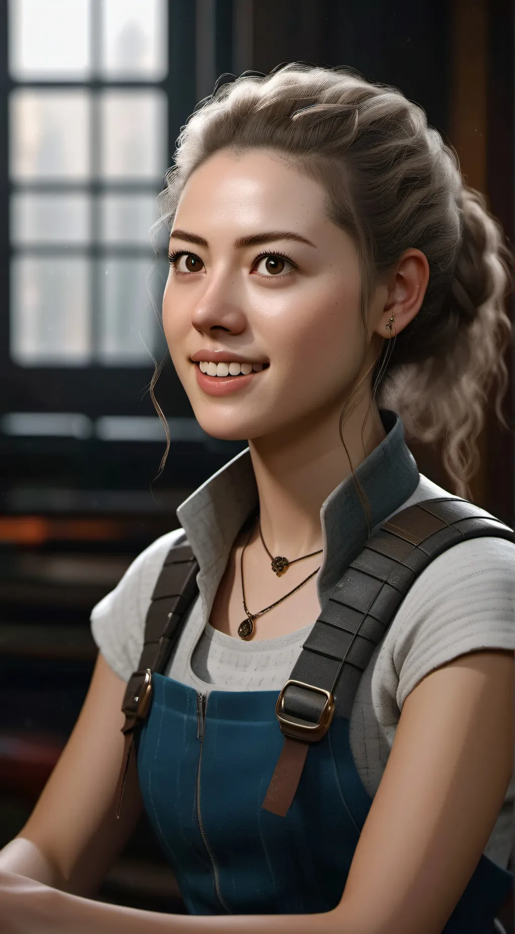 ai character: ta femme background