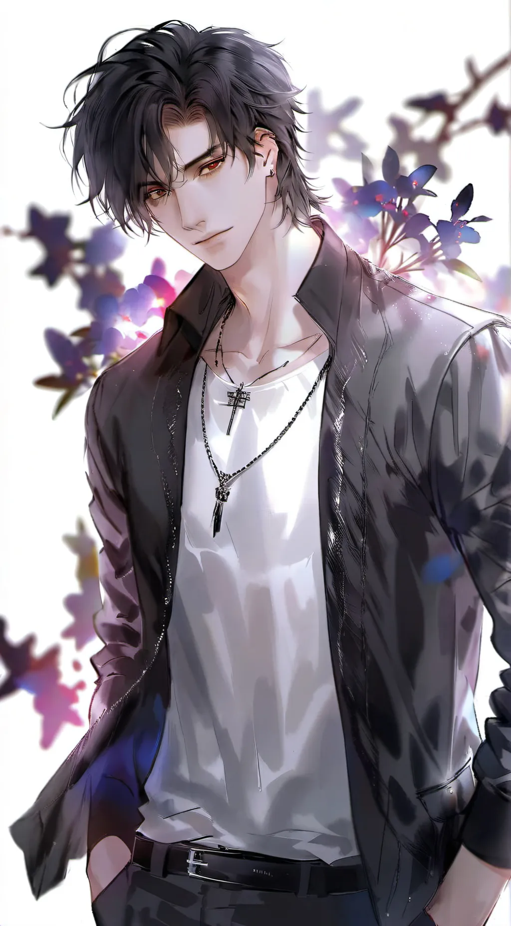 ai character: shin  background