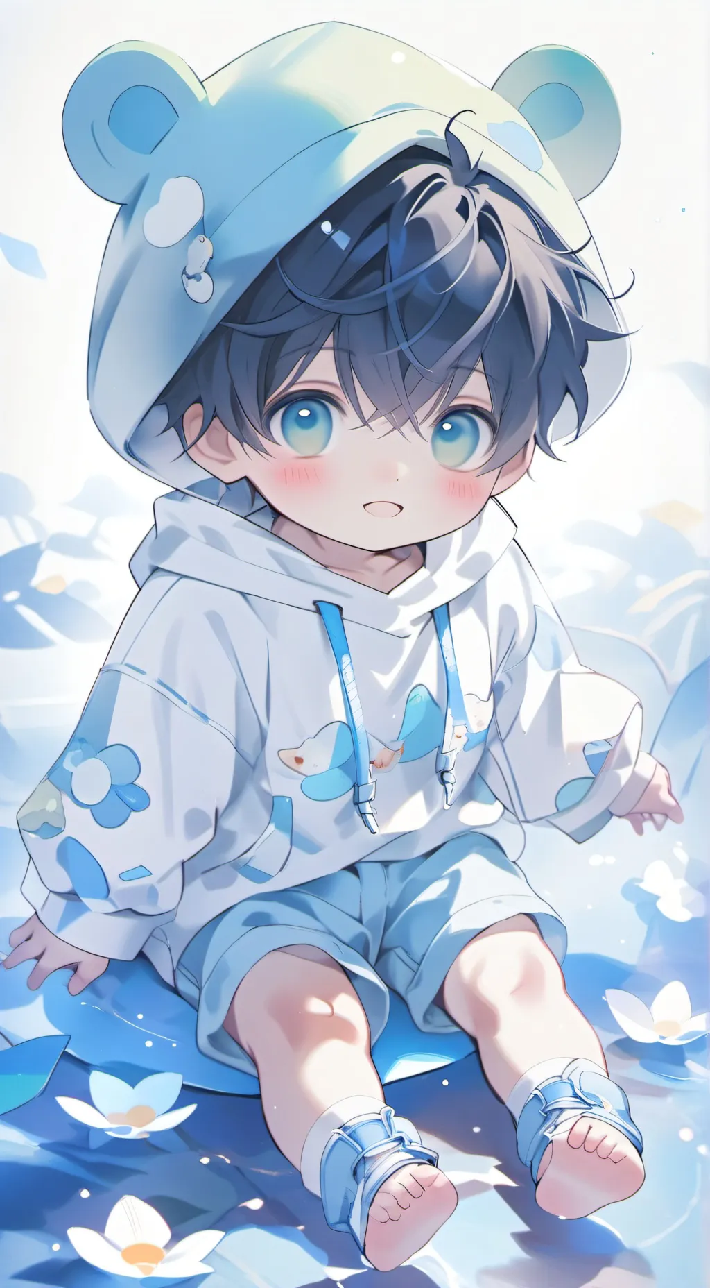 ai character: baby Marius background