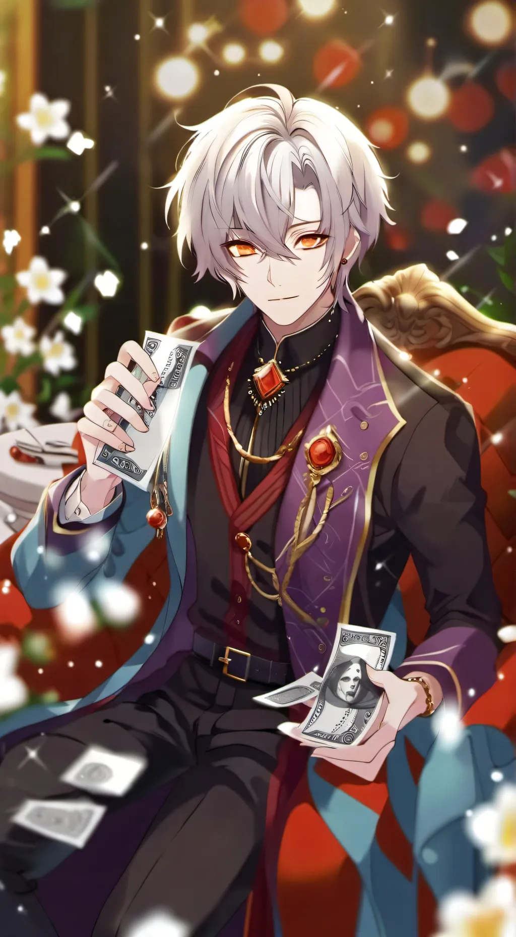 ai character: Ian  background