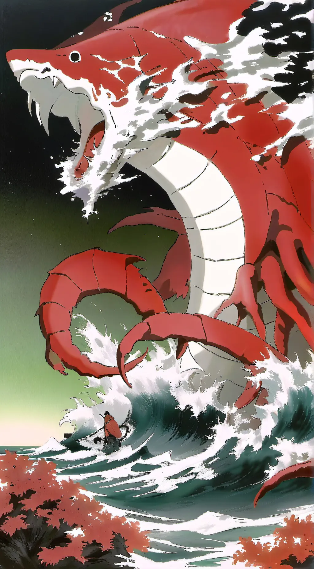 ai character: Red Bluster background