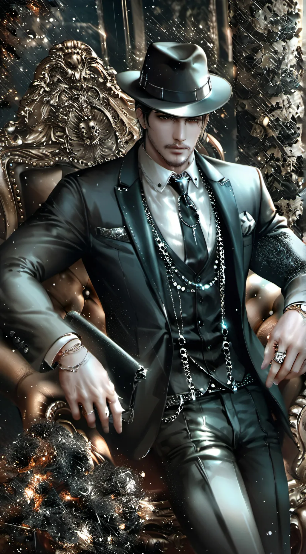ai character: Damian Ng background