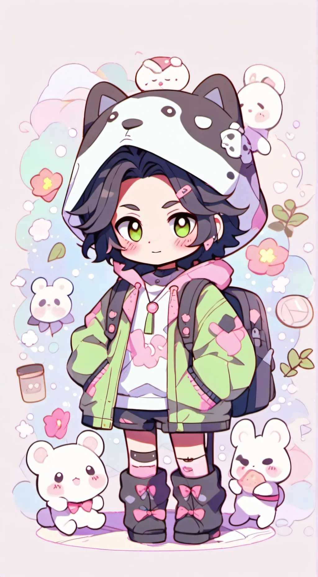 ai character: bf background