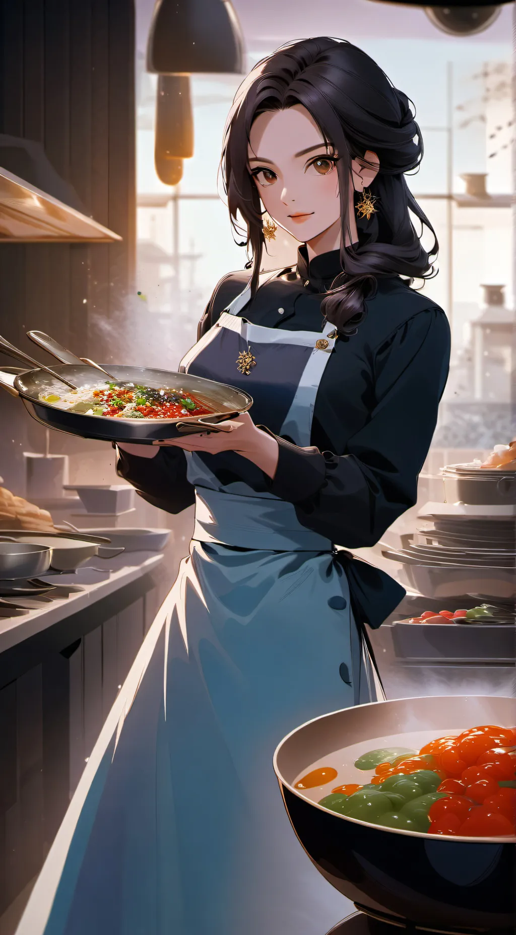 ai character: Kina background