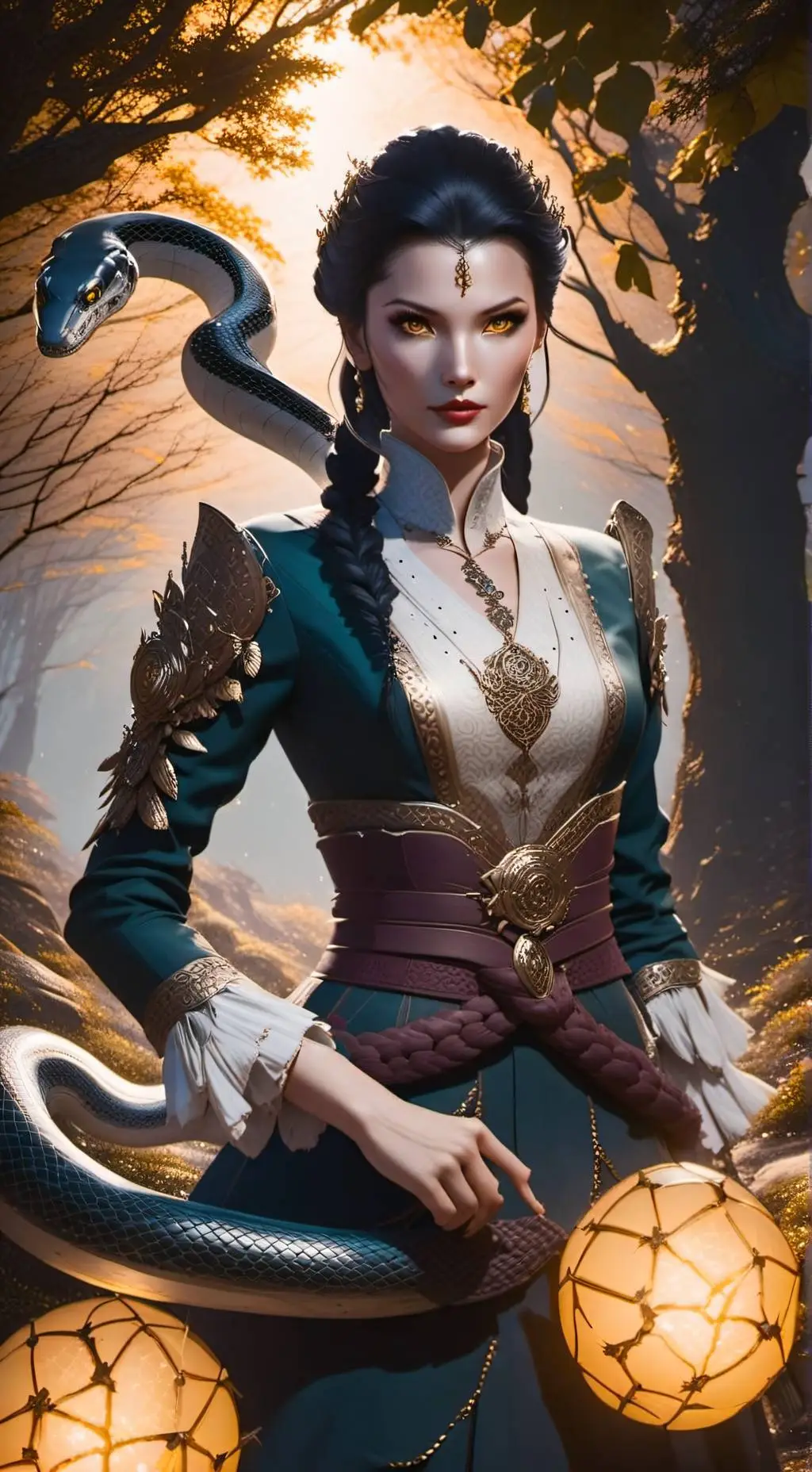 ai character: Ци Янь background