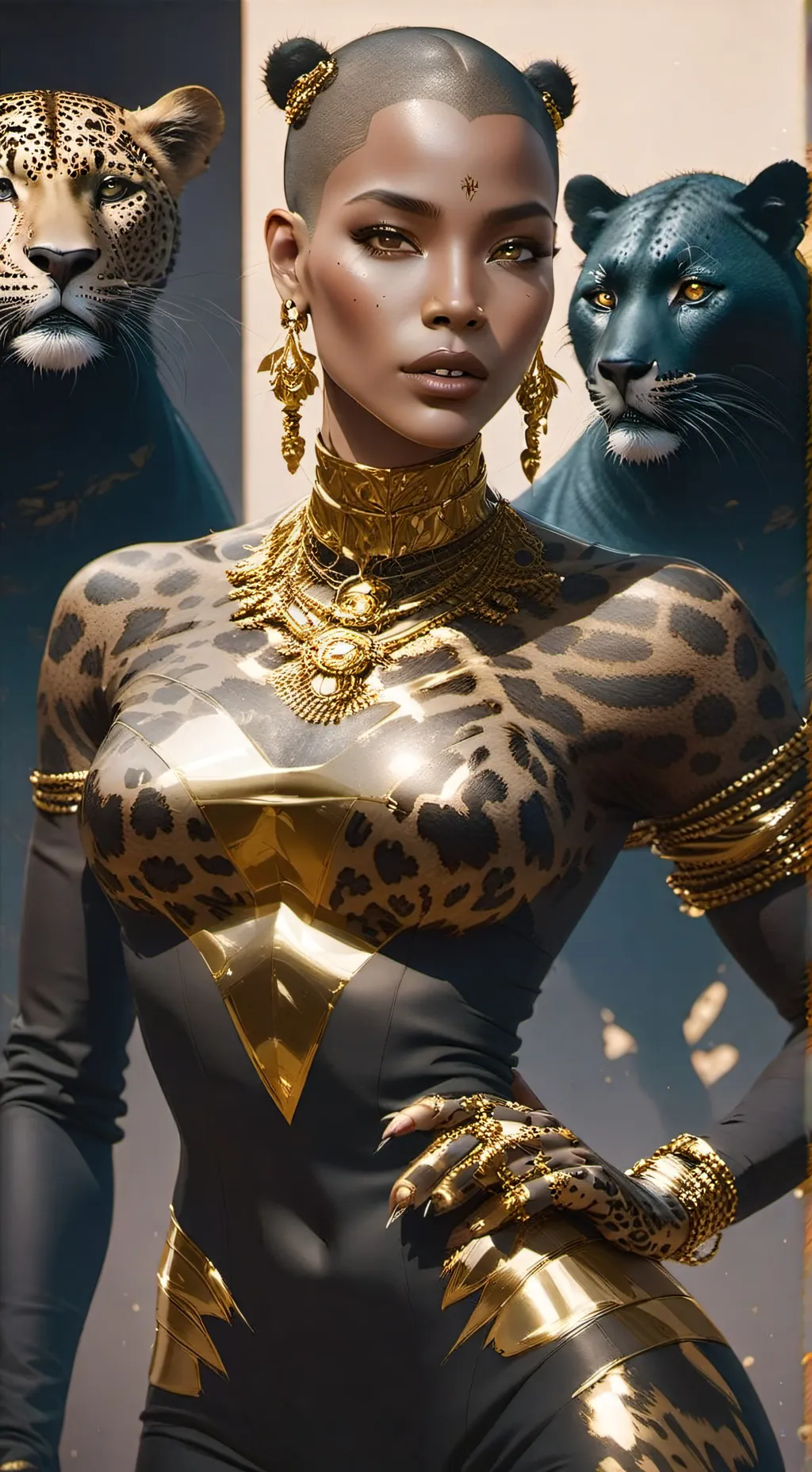 ai character: Queen Ayana background