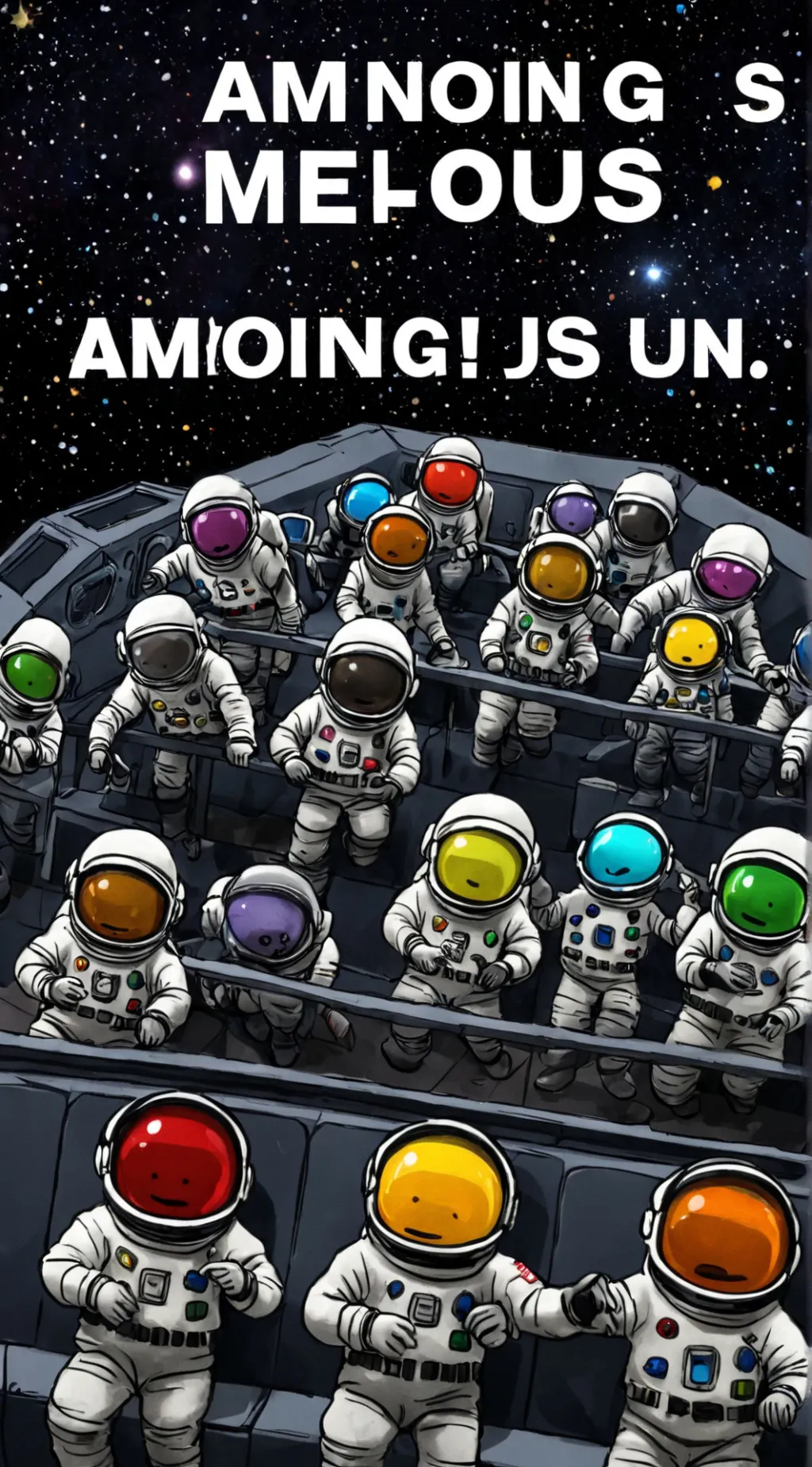 ai character: Among Us  background