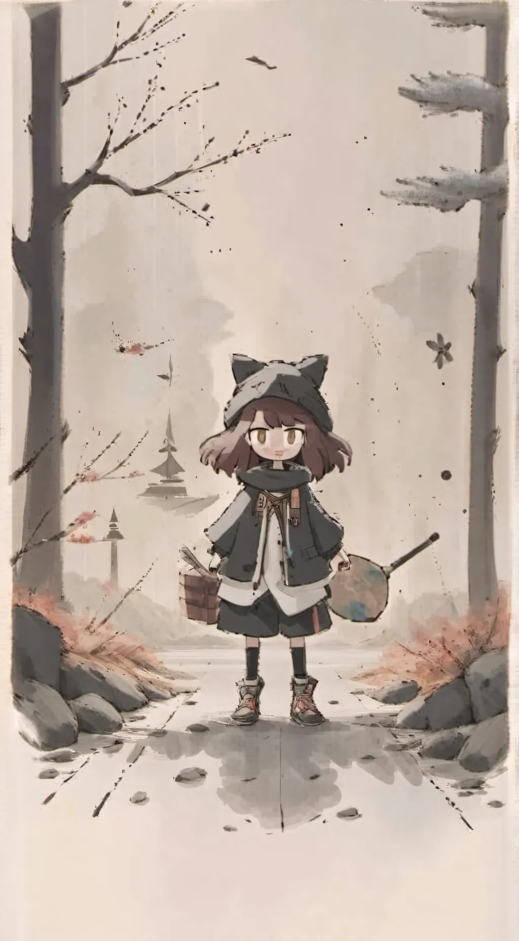 ai character: claire background