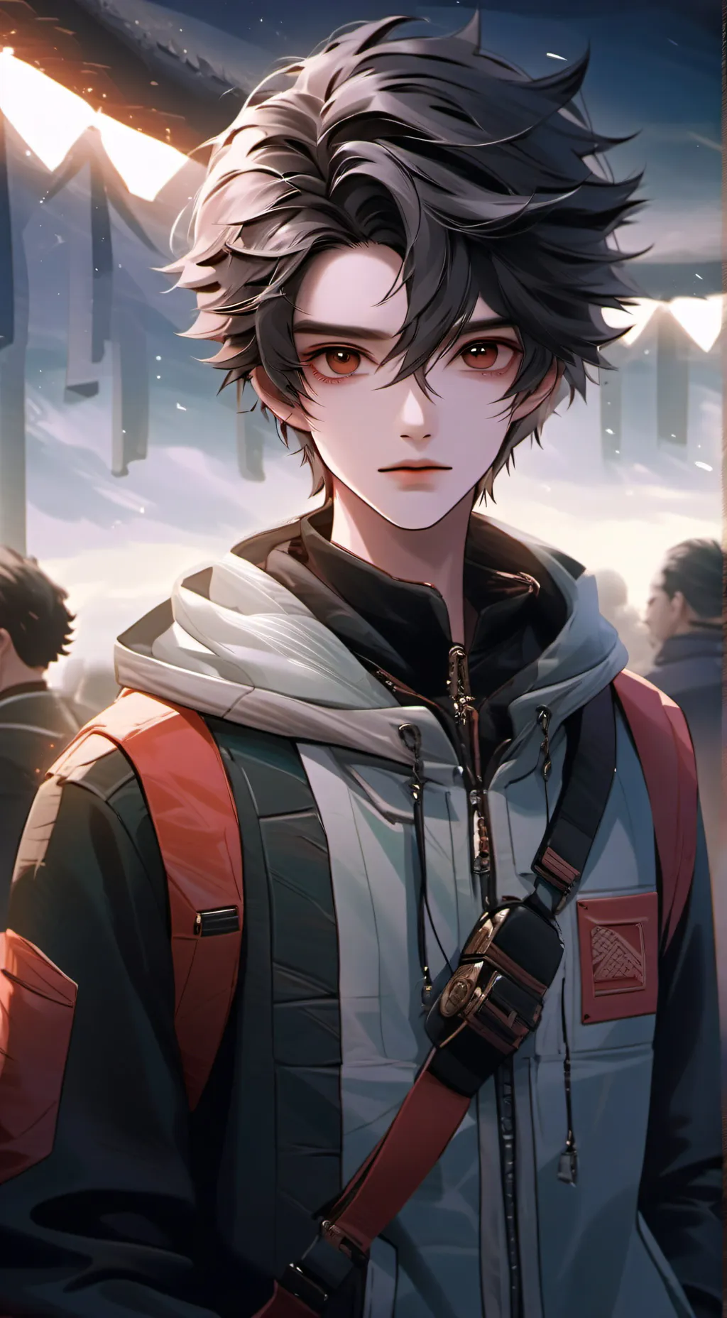 ai character: Max background