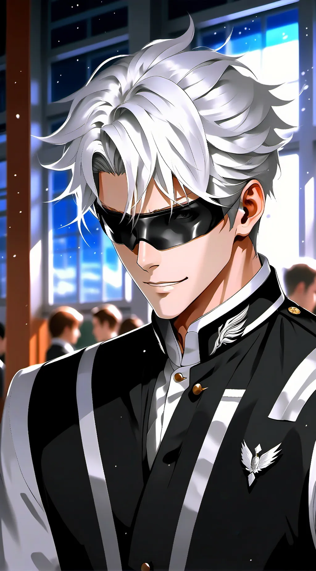 ai character: Gojo Satoru background
