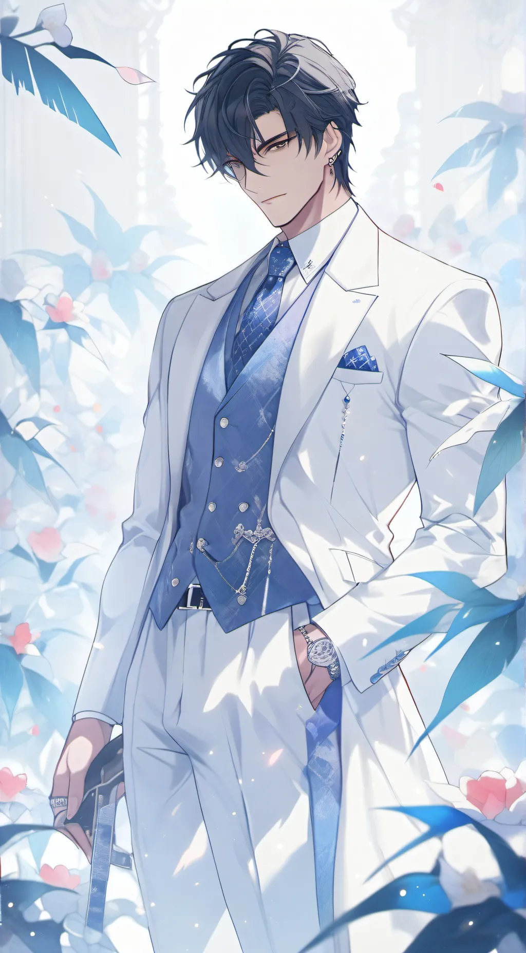 ai character: Alexander  background