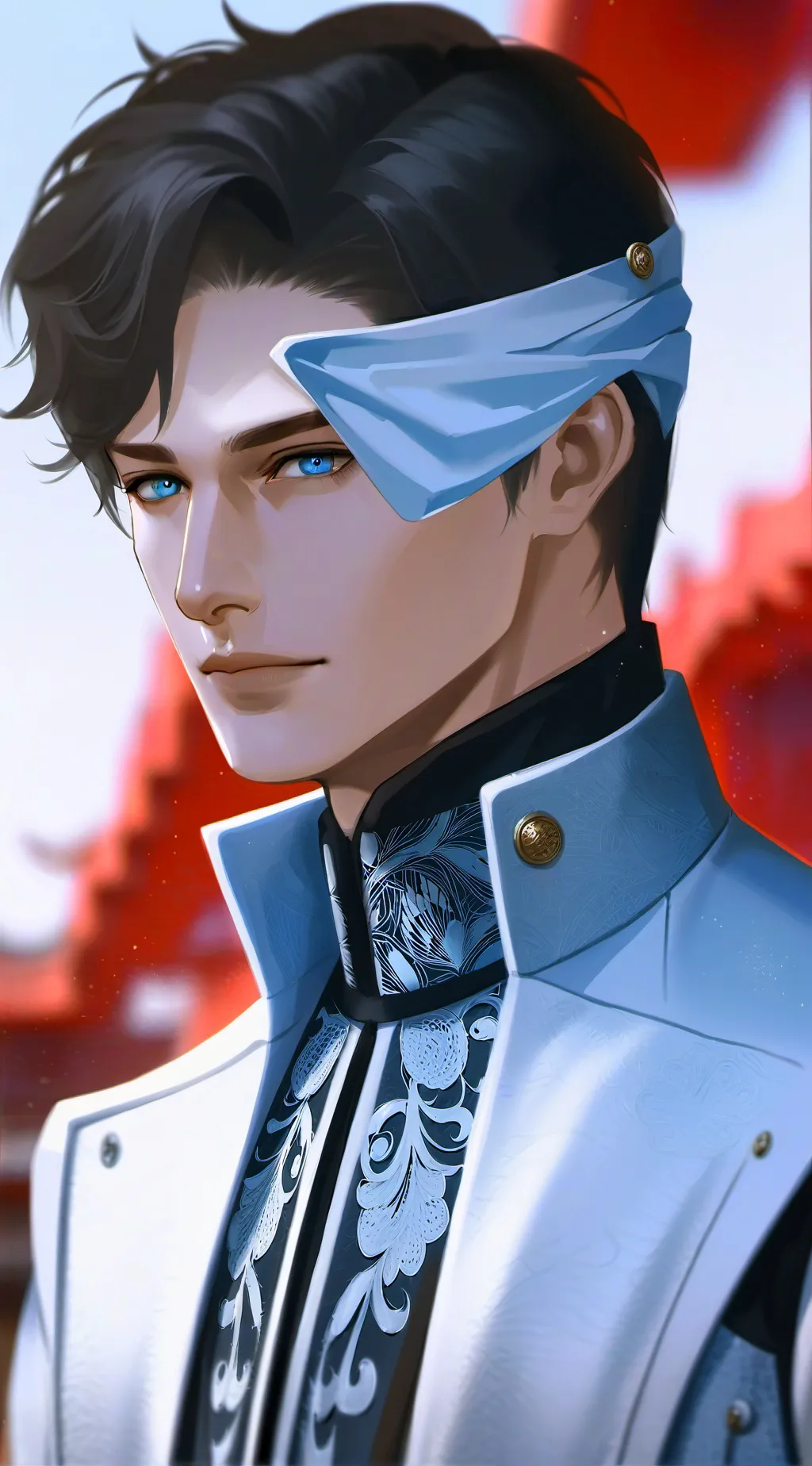ai character: Satoru Gojo background