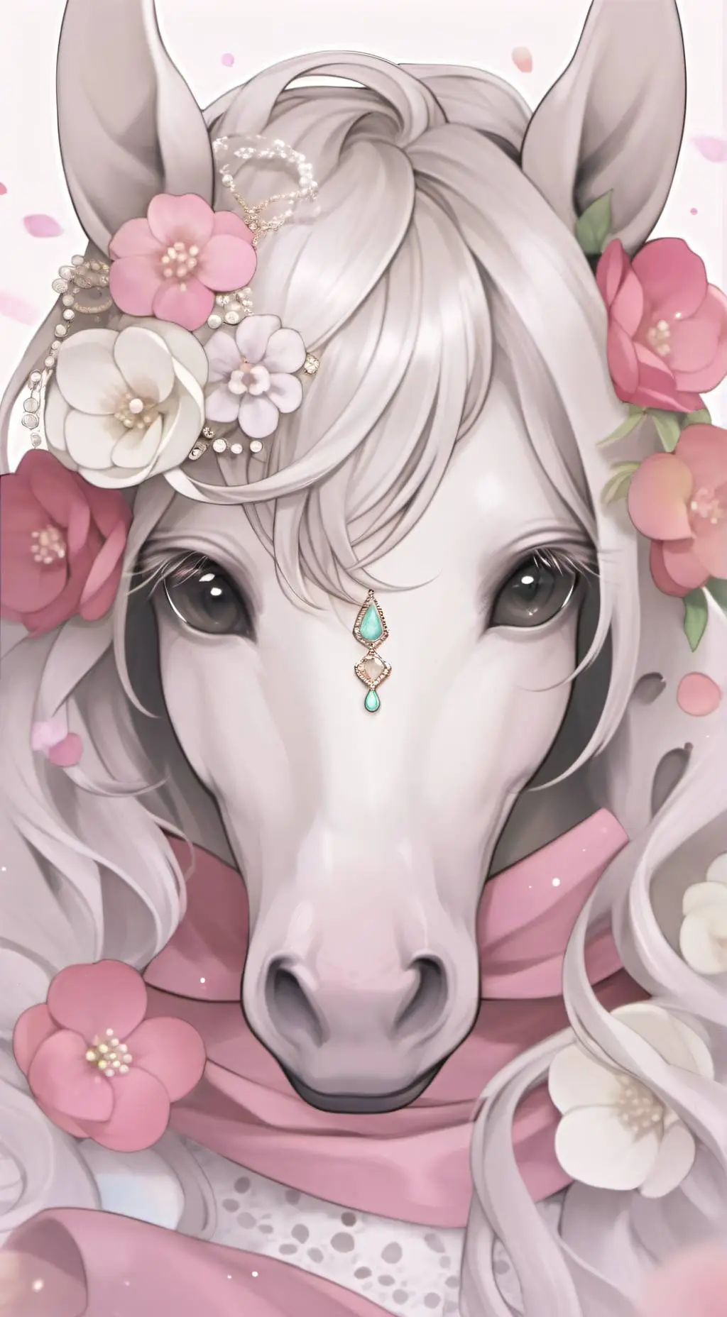 ai character: Rose background