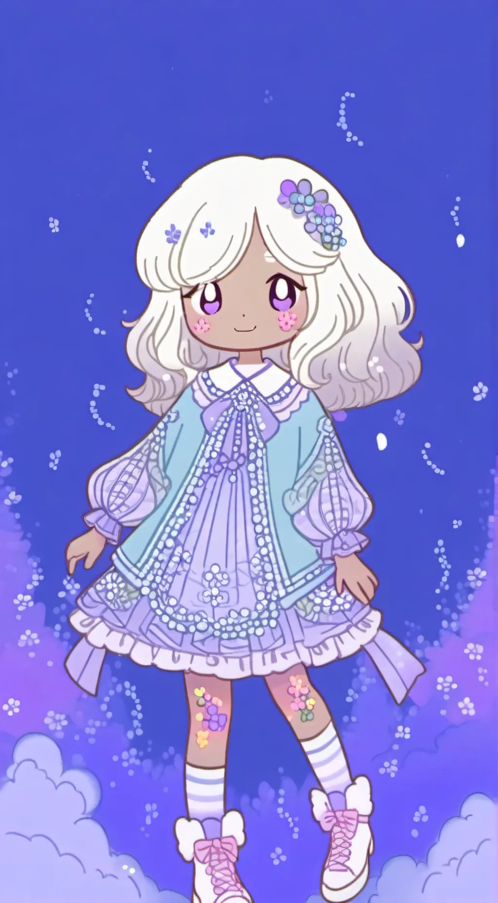 ai character: Ginger dandy world background