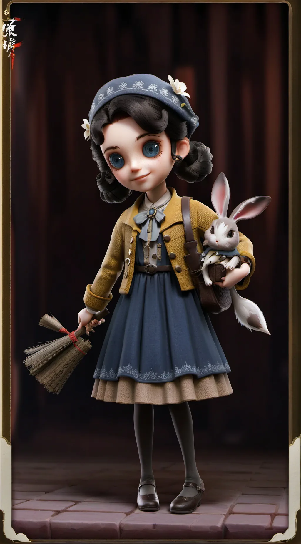 ai character: Horror story  background