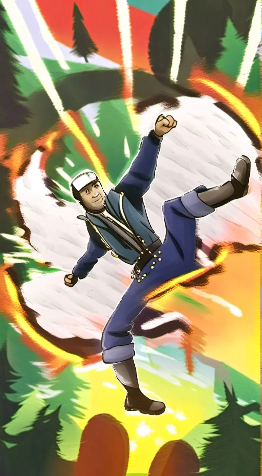 ai character: pancho  background