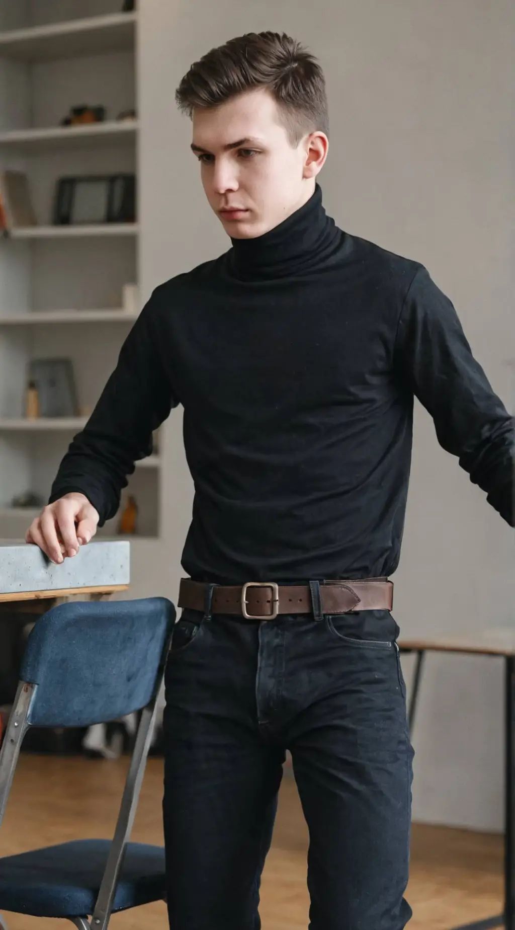 ai character: Максим background