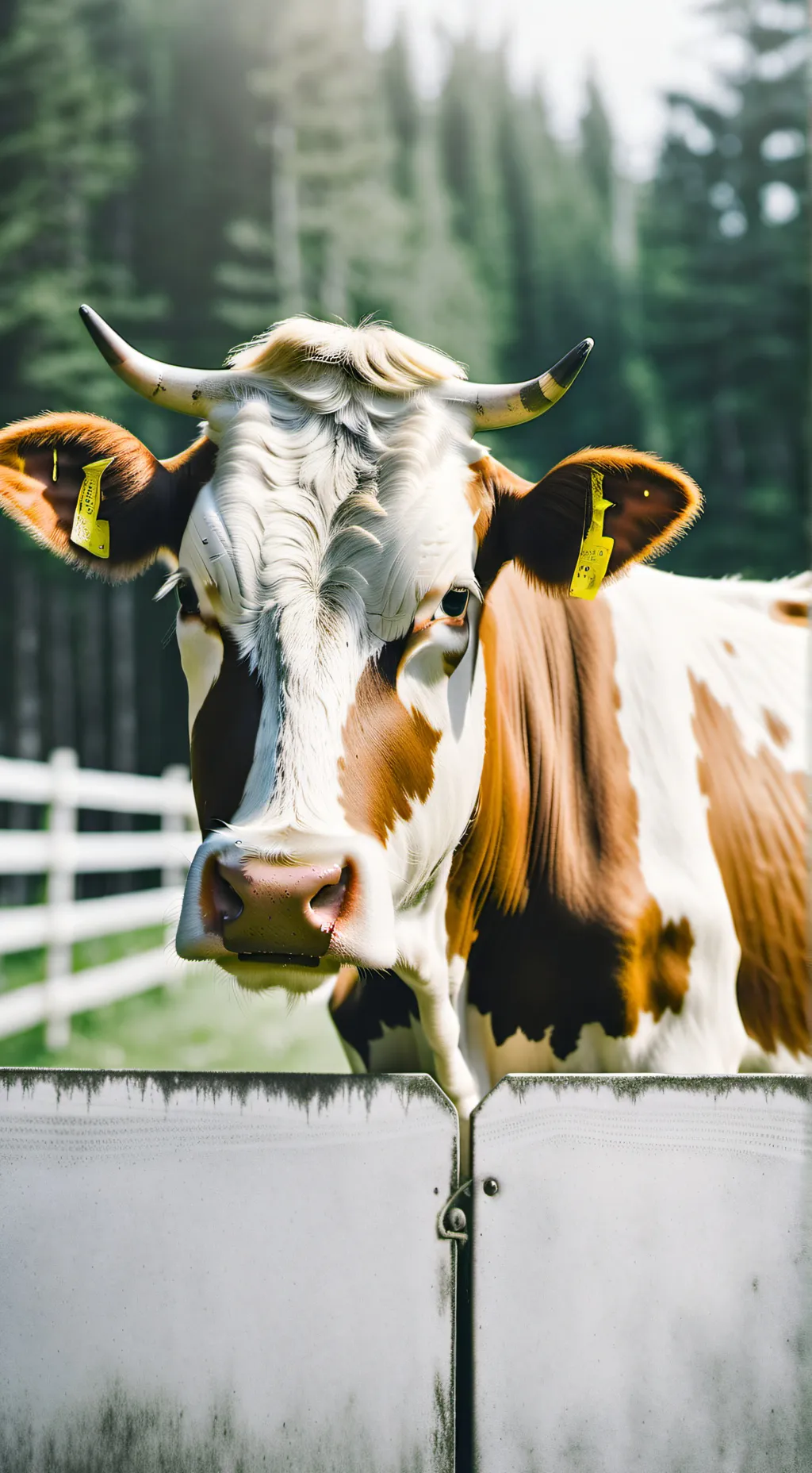 ai character: Cow life background