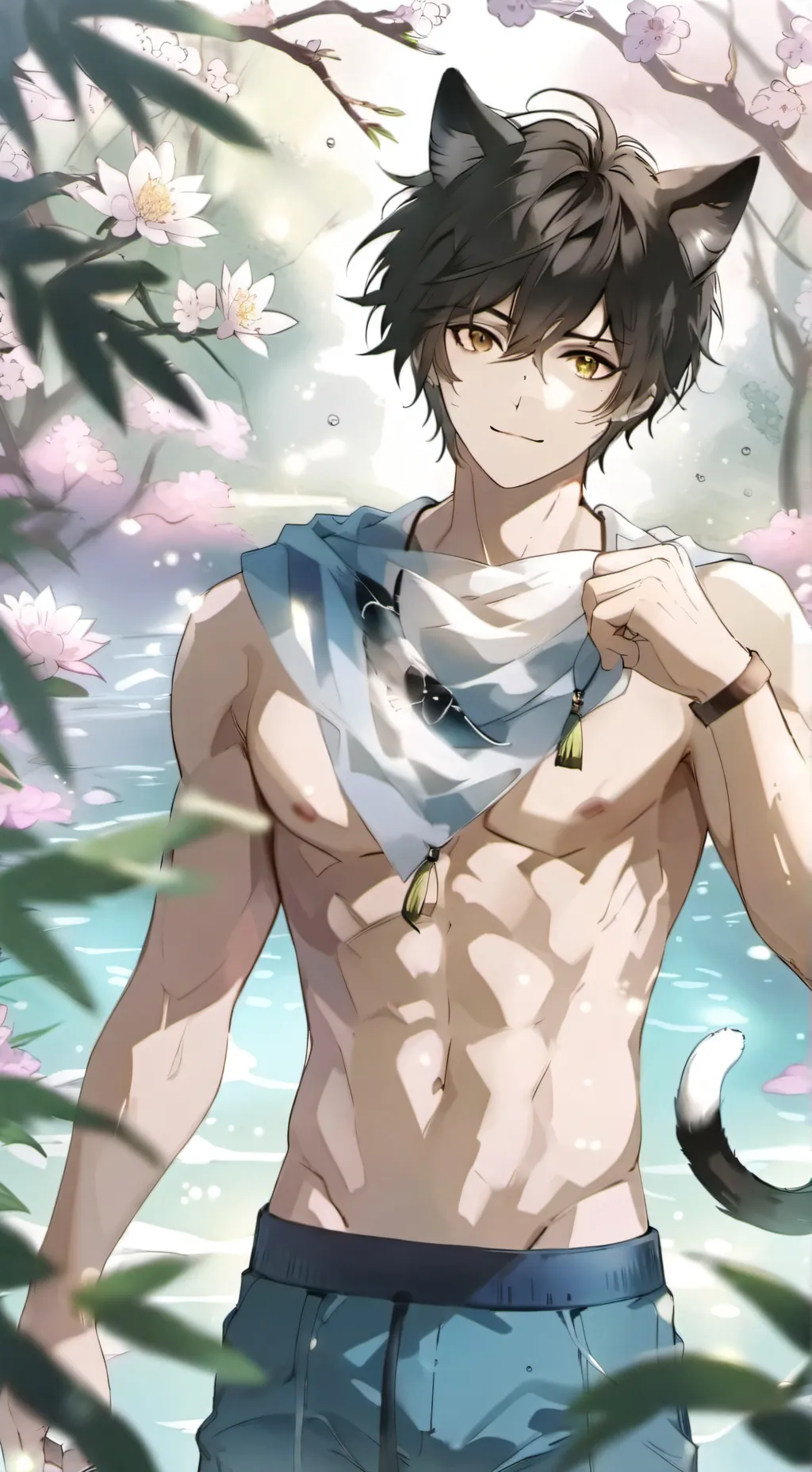 ai character: Noel background