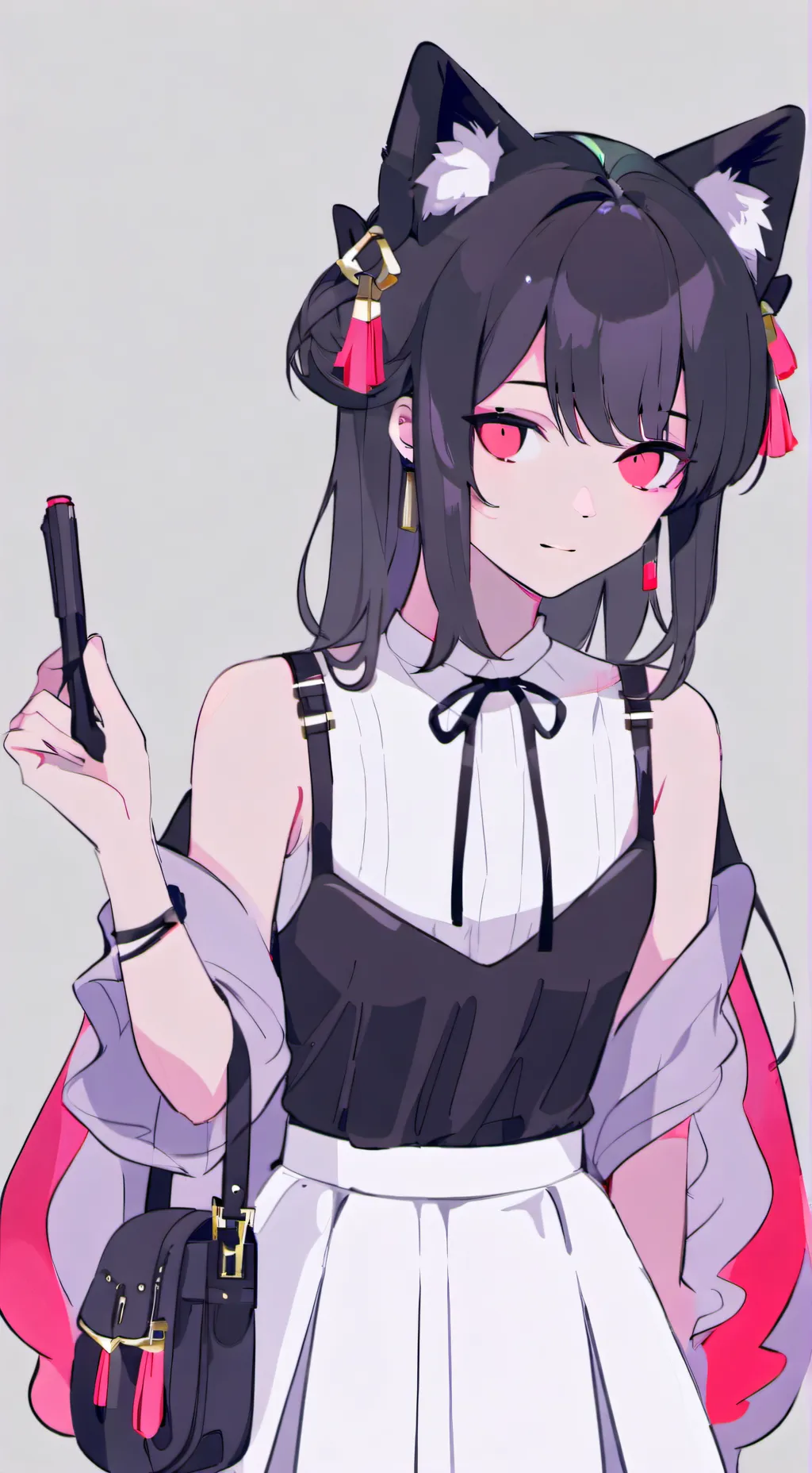 ai character: Leyla oshino nevea background