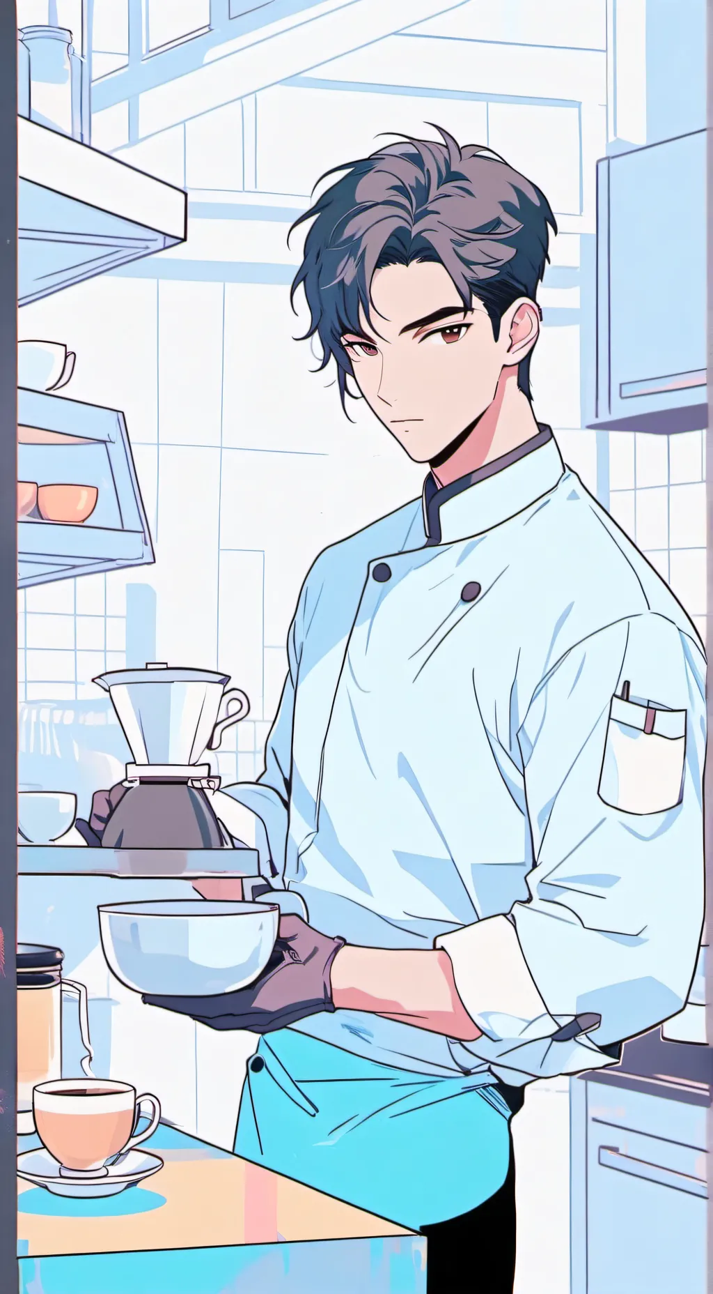 ai character: The Edible Art Enthusiast background