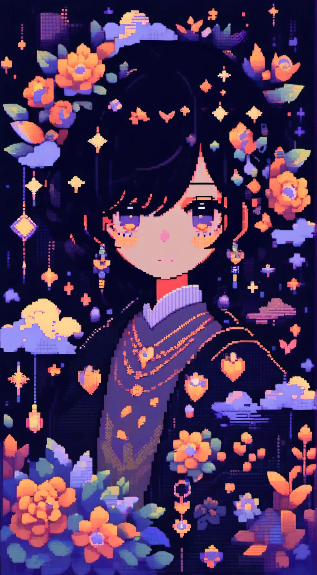 ai character: mama  background