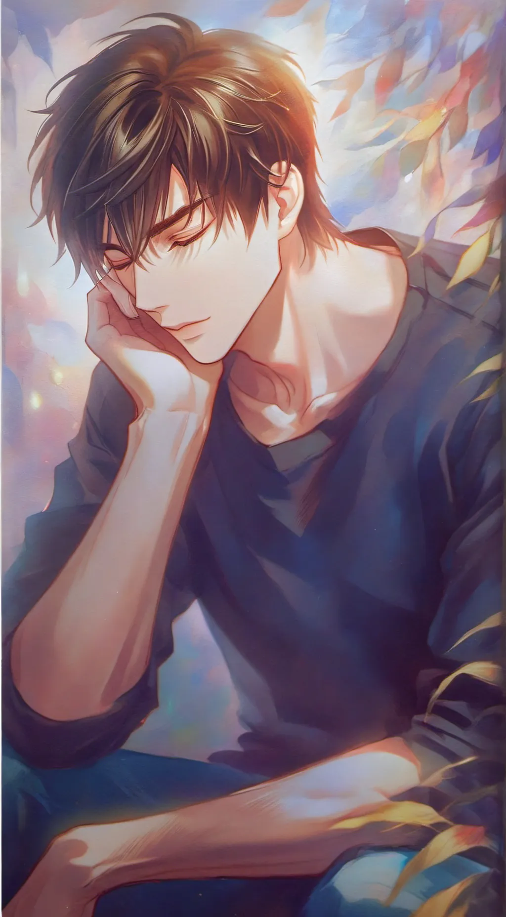 ai character: Lou background