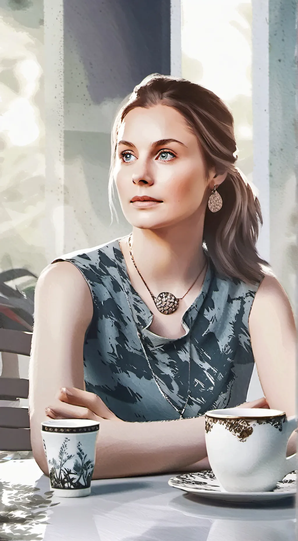 ai character: Mom background